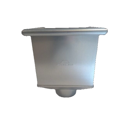 Kosz zlewowy KRÓTKI na rurę 100 mm TYTAN CYNK